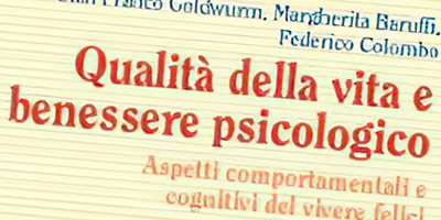 Qualita' della vita e benessere psicologico